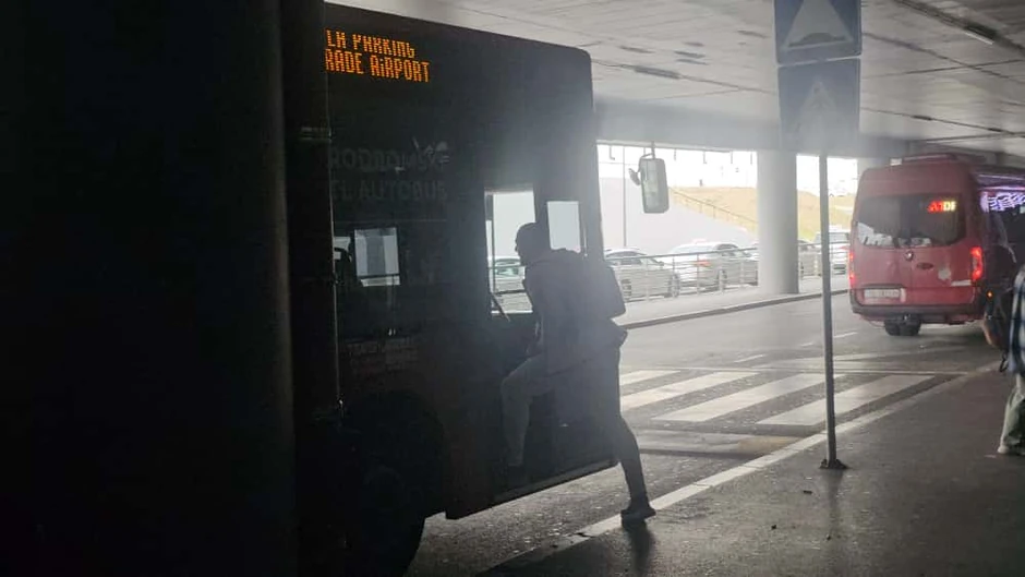 Dado Polumenta na aerodromu