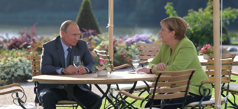 Merkel chce rozmawiać z Putinem o gazociągu Nord Stream 2