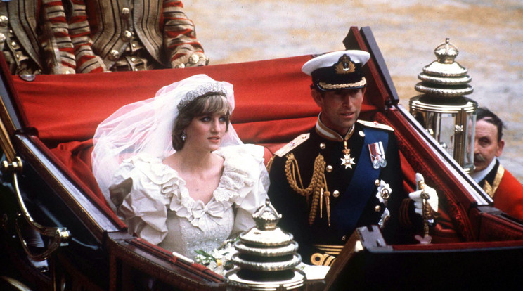 Károly herceg és Diana 1981. július 29-én házasodott össze / Fotó: Getty Images
