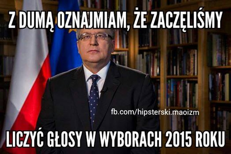 Bronisław Komorowski broni PKW i wymyśla sposób na uniknięcie takich problemów w przyszłości.