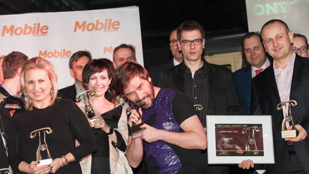 Gala Mobile Internet 2013 - przedstawiciele zwycięzców