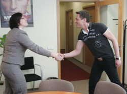 Ibisz wybrał sobie sekretarkę