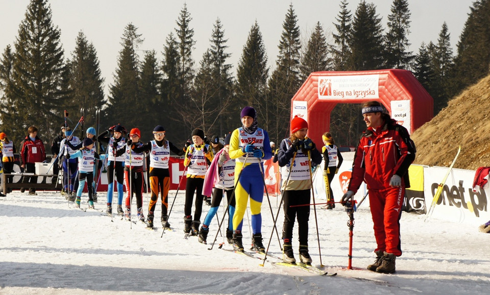 Bieg na Igrzyska, zawody  na Kubalonce  04.03