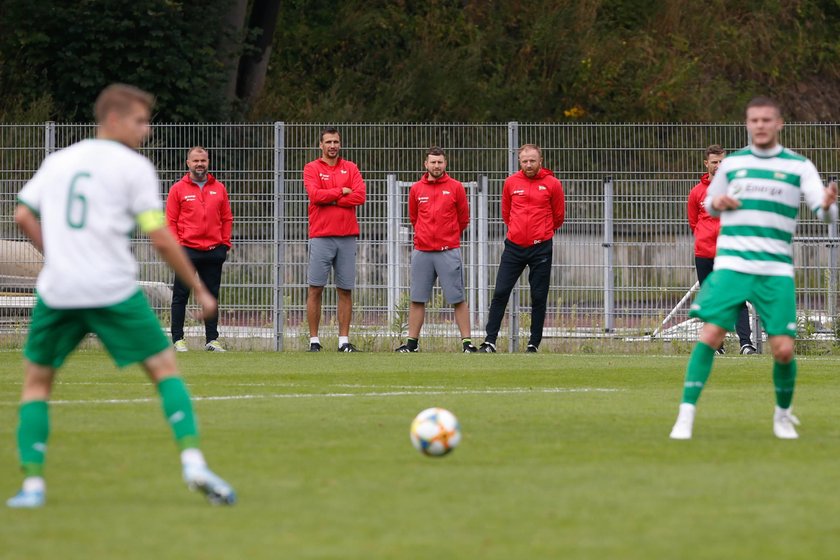 Pilka nozna. PKO Ekstraklasa. Lechia Gdansk. Trening. 23.07.2019