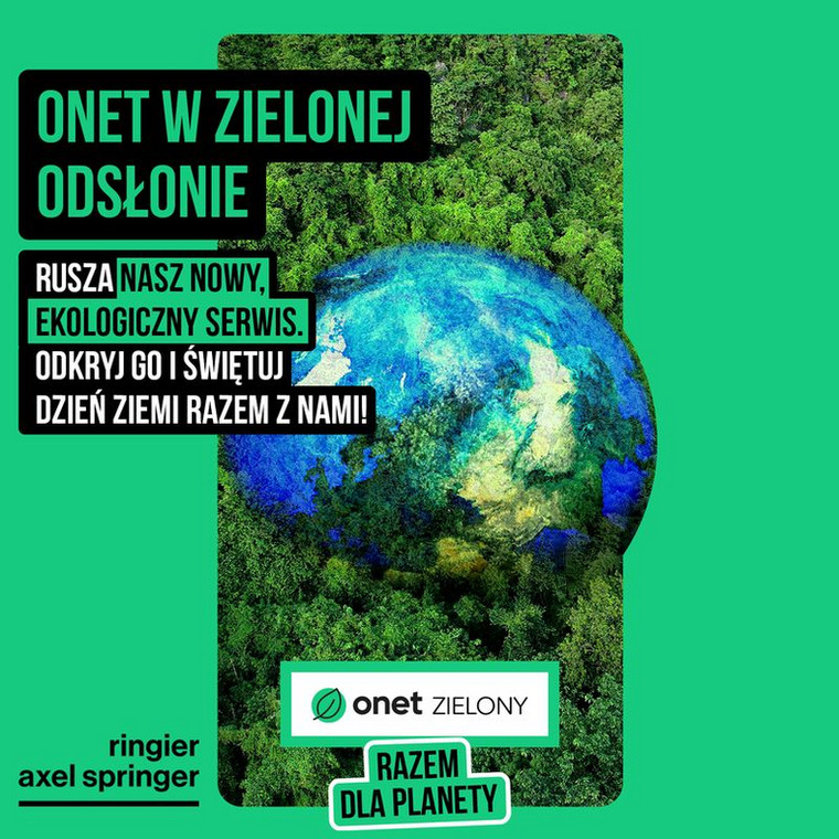 Zielony Onet - nowa platforma dla ekologicznie świadomych