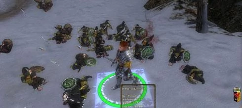 Screen z gry "Warhammer: Mark of Chaos"