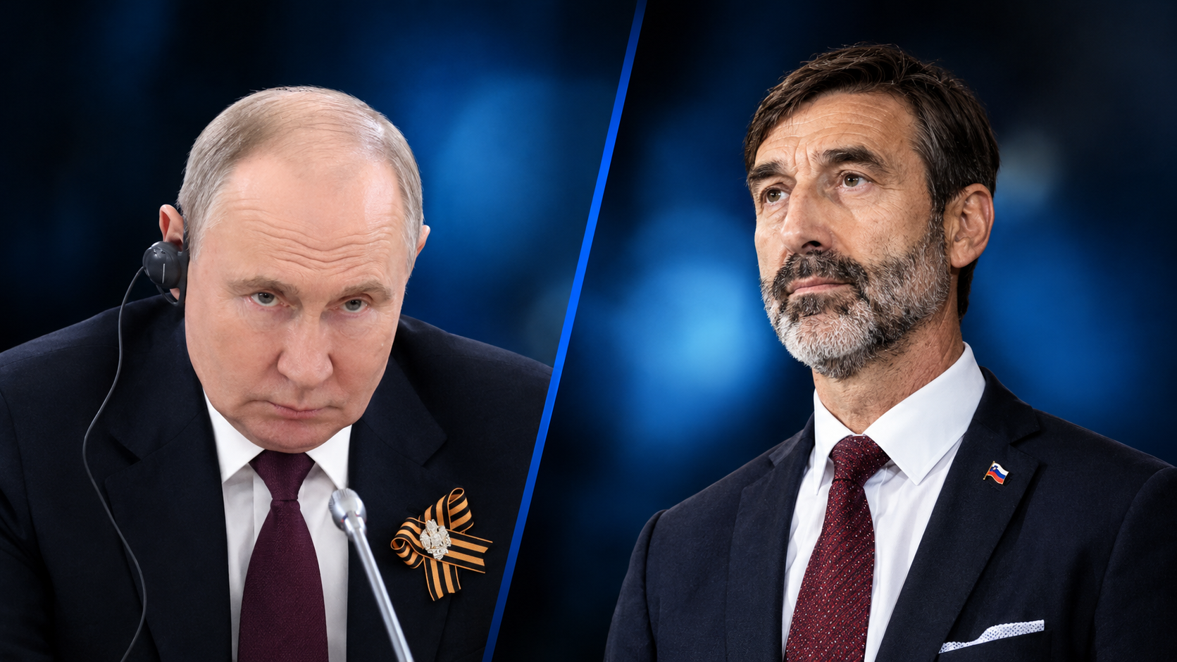 V. Putin a J. Blanár