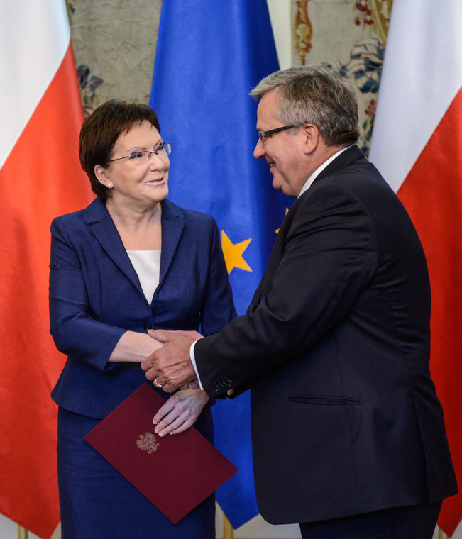 Ewa Kopacz desygnowana na premiera. Prezydent Bronisław Komorowski powierzył jej misję utworzenia rządu