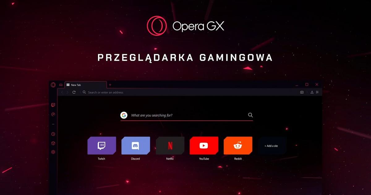 Opera GX otrzymała nowe skórki oraz moduł czyszczenia komputera