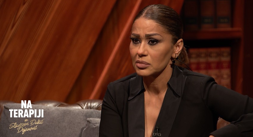 Mina Kostić, emisija "Na terapiji sa Slavicom Đukić Dejanović"