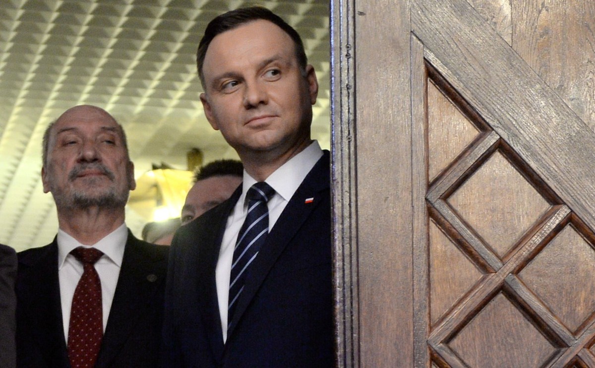 Antoni Macierewicz i Andrzej Duda