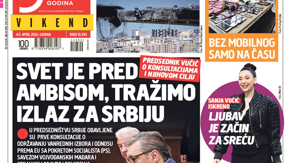 Naslovna strana za 04.04.