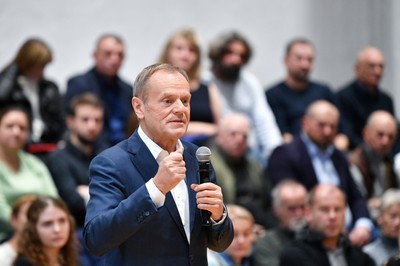 Tusk: Inflacja w Polsce jest do zduszenia