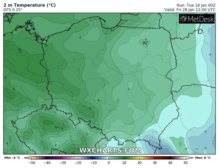 Przyszły tydzień ponownie cieplejszy