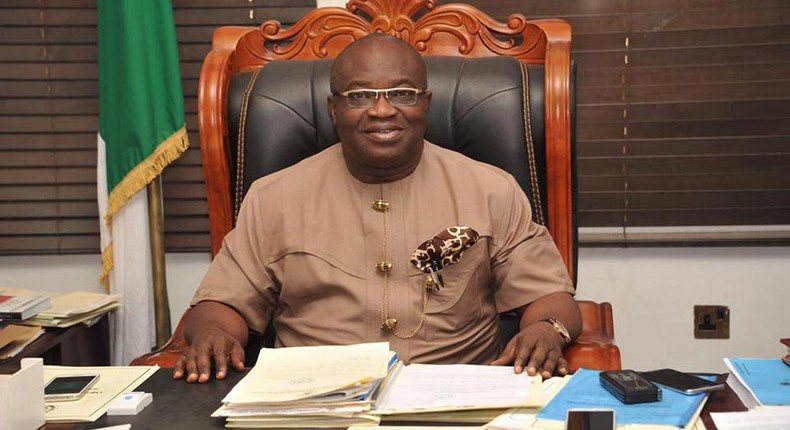 Abia Governor, Okezie Ikpeazu (Vanguard)