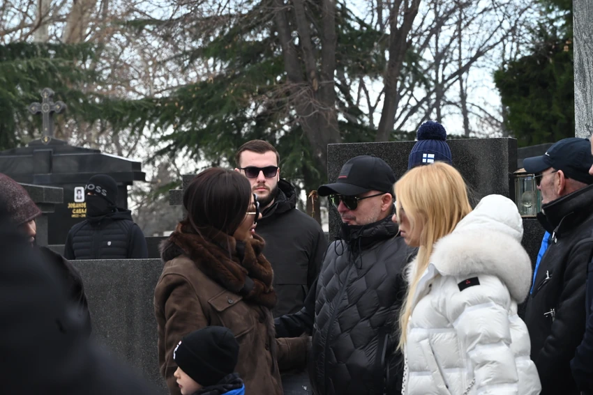 Nebojša Stojković Stojke na pomenu Željku Ražnatoviću Arkanu