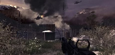 Screen z gry "Call of Duty 4: Modern Warfare"