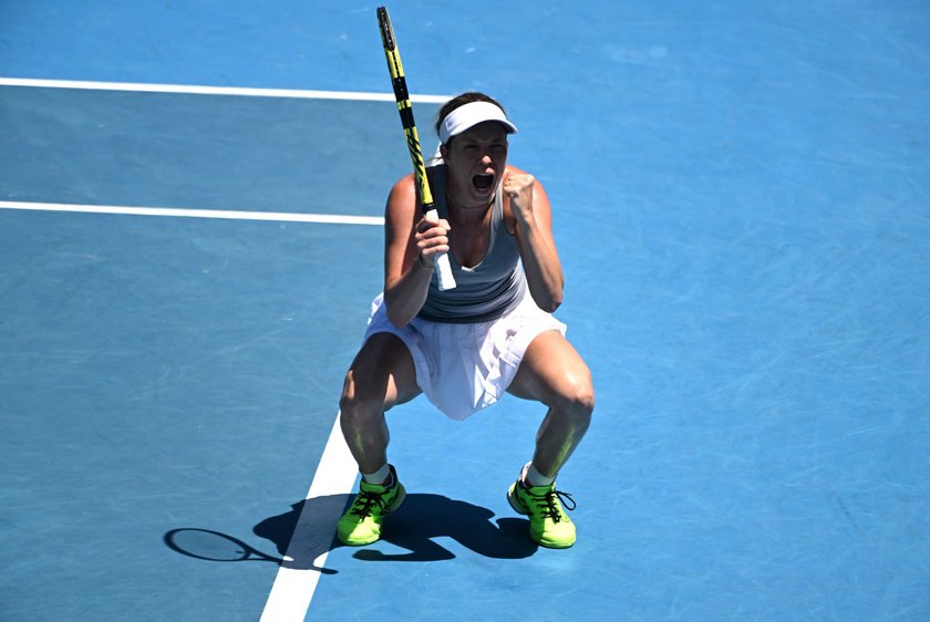 Rozstawiona z nr. 27 Amerykanka w ćwierćfinale pokonała Francuzkę Alize Cornet (32 l.) 7:5, 6:1.