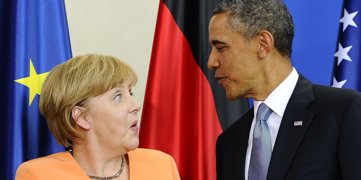 merkel obama