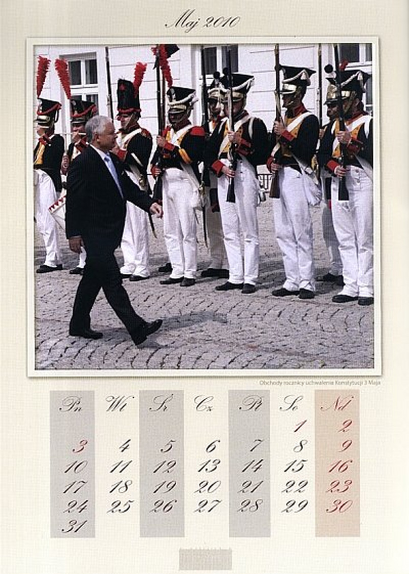 Prezydent też ma swój kalendarz
