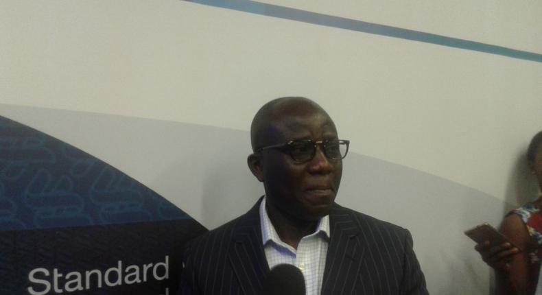 Head of Retail Banking of Standard Chartered Bank Ghana Limited, Henry Baye