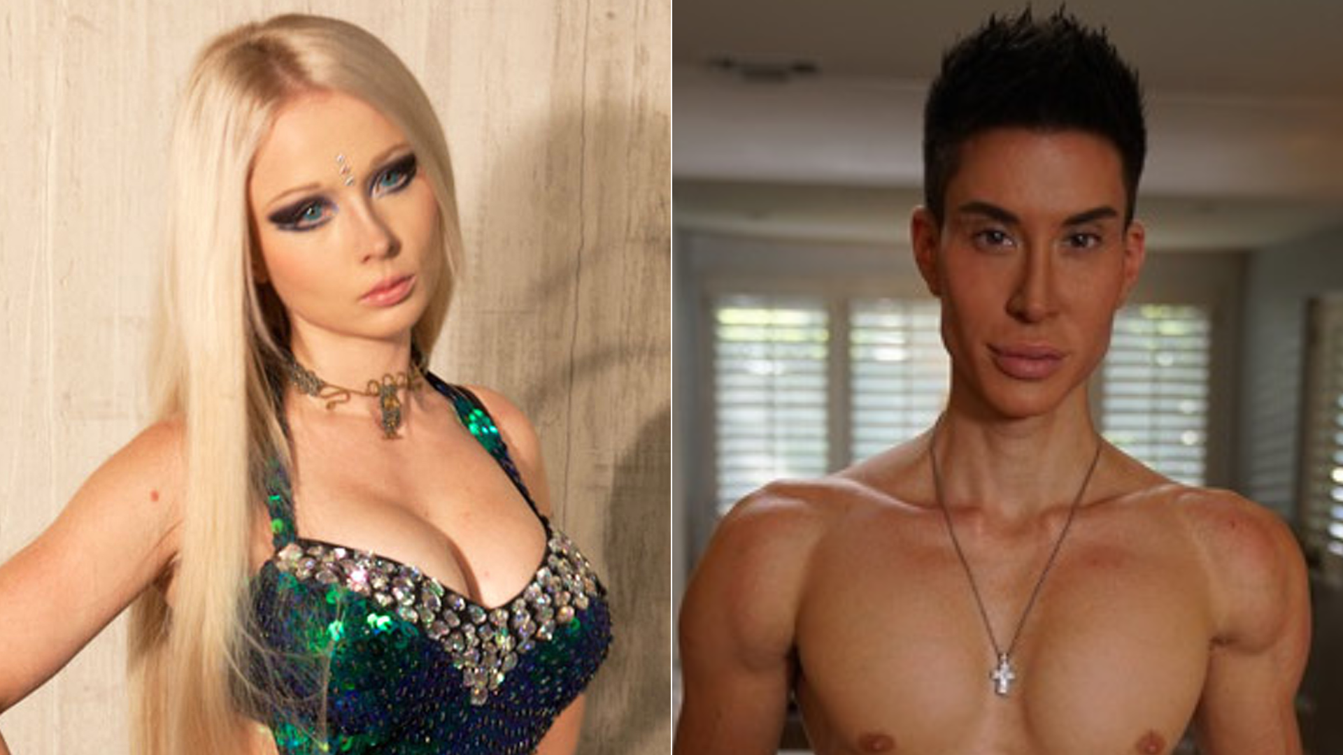 Valeria Lukyanova a Justin Jedlica