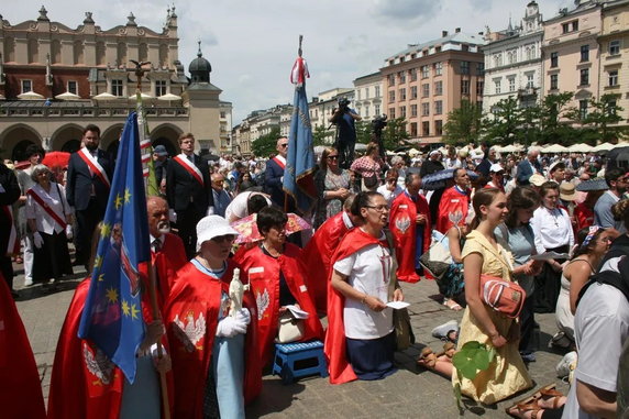 Procesja Bożego Ciała w Krakowie