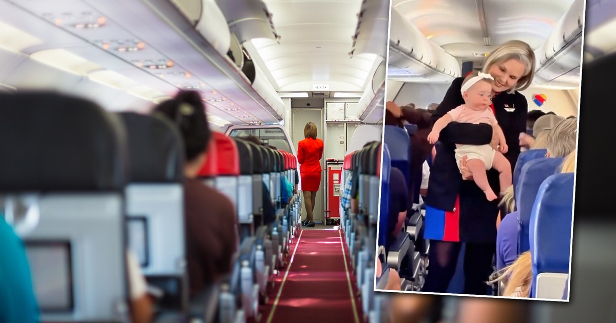 Stewardesa "skonfrontowała się" z płaczącym dzieckiem. Nie do wiary, co zrobiła