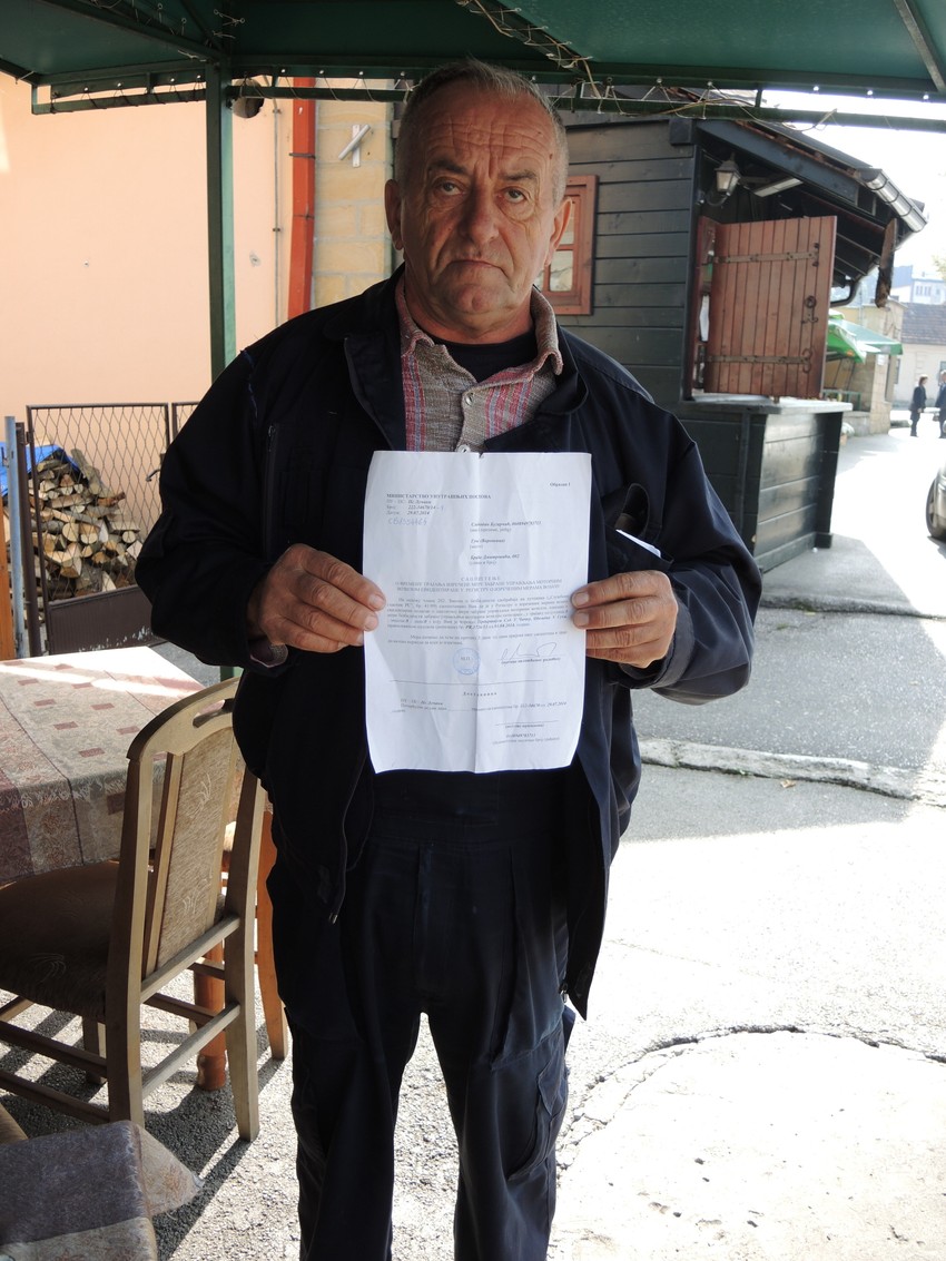 Nikada nisam napravio prekršaj: Slobodan Bugarčić