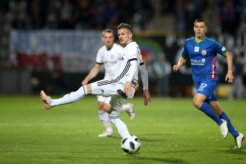 Pilka nozna. Ekstraklasa. Slask Wroclaw - Legia Warszawa. 06.10.2018