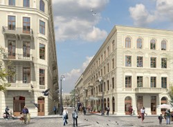 Biura z kamienic szyte