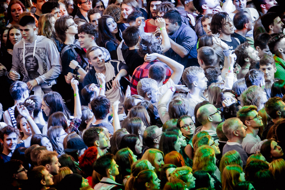 Publiczność na festiwalu