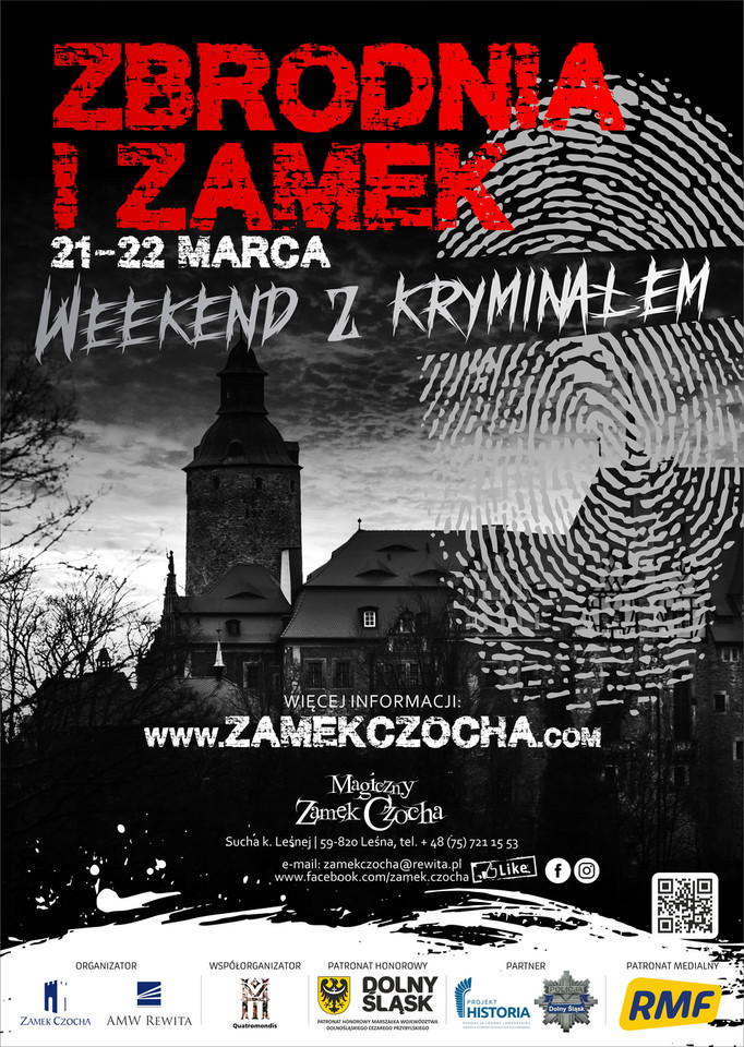 "Zbrodnia i zamek" - weekend z kryminałem na zamku Czocha