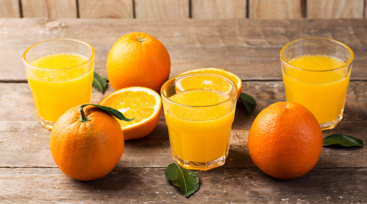 Napi egy pohár narancslé csodákra képes / Fotó: Shutterstock