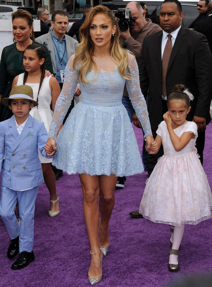 Jennifer Lopez z dziećmi