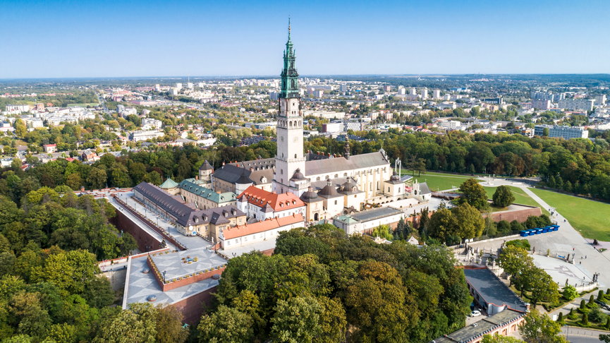 Klasztor na Jasnej Górze w Częstochowie