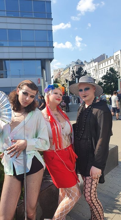 Kolektyw Drag Vision na Paradzie Równości 2021