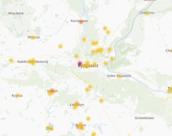 Smog kujawsko-pomorskie 19.12