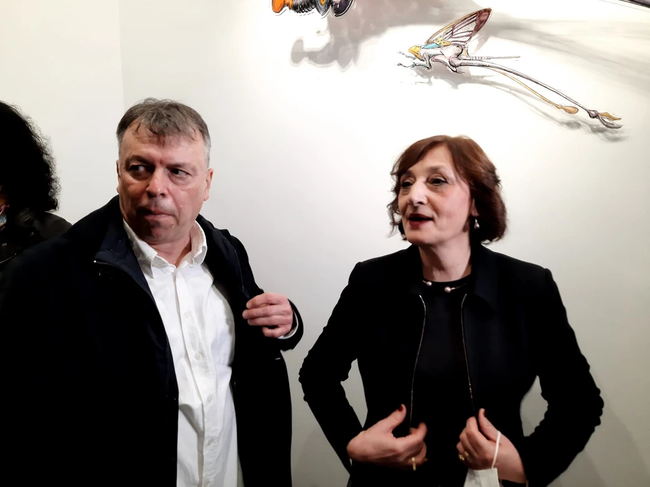 Nele Karajlić, supruga Sanja