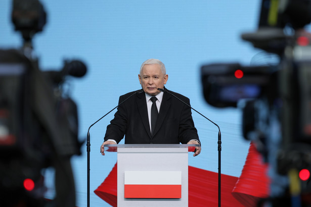 Prezes PiS Jarosław Kaczyński