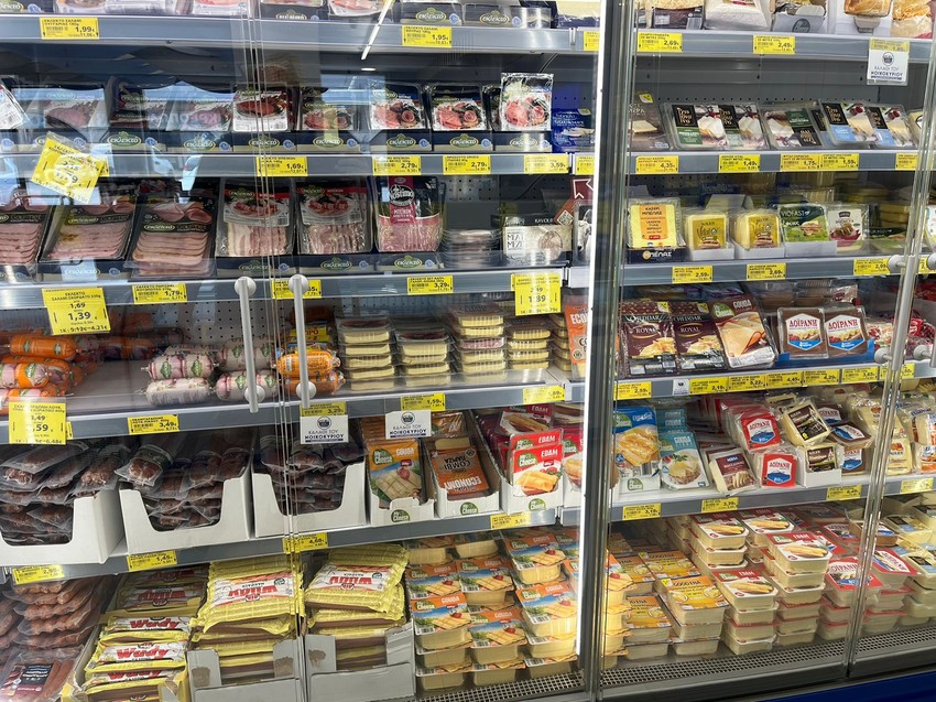 Cene u grčkim marketima u Pefkohoriju 2024. godine