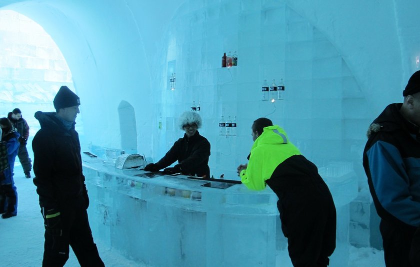 Ice Hotel w szwedzkiej części Laponii