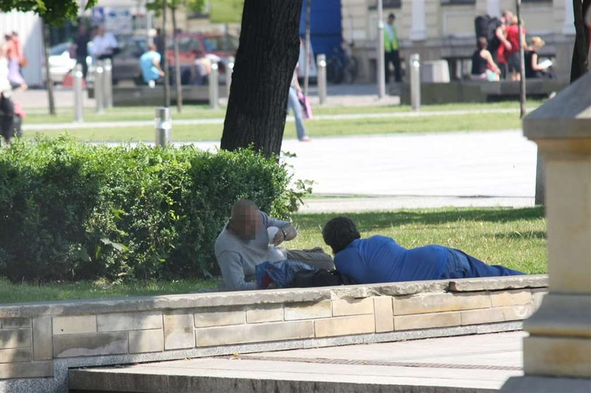 kraków, menele, straż miejska, alkohol