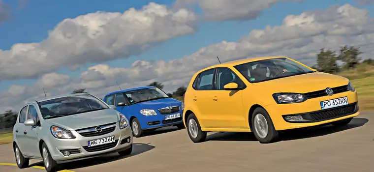 Opel Corsa, Skoda Fabia i VW Polo – szukamy najlepszego auta do miasta za 15-20 tys. zł