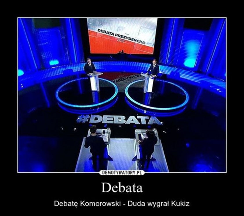 Memy po debacie prezydenckiej