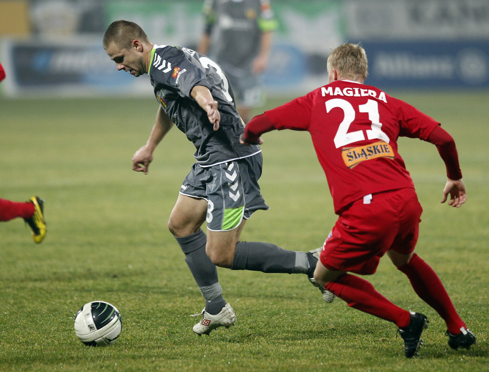 PIŁKA NOŻNA EKSTRAKLASA GÓRNIK ZABRZE KORONA KIELCE