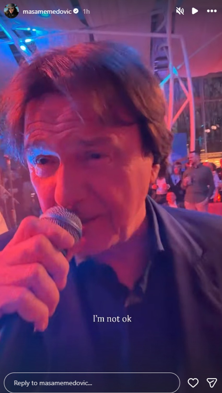 Zdravko Čolić prišao ćerki Jovana Memedovića