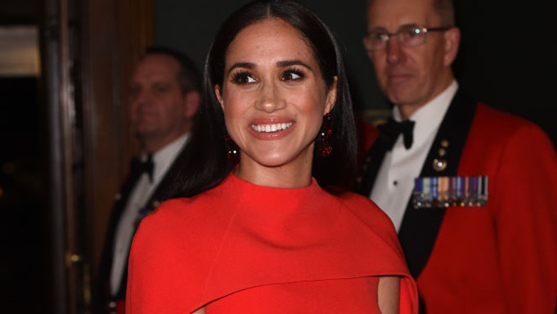 Meghan Markle i książę Harry na koncercie w Royal Albert ...