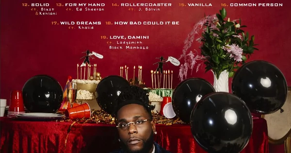 Burna Boy drops track list for 'Love, Damini' | Pulse Nigeria