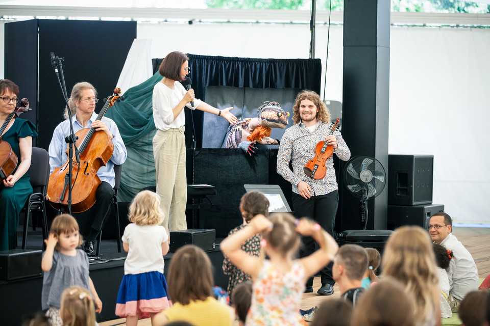 Koncert familijny. Bazylek, Laurens Weinhold (hardingfele), Malina Sarnowska, Sinfonia Varsovia (11 czerwca)